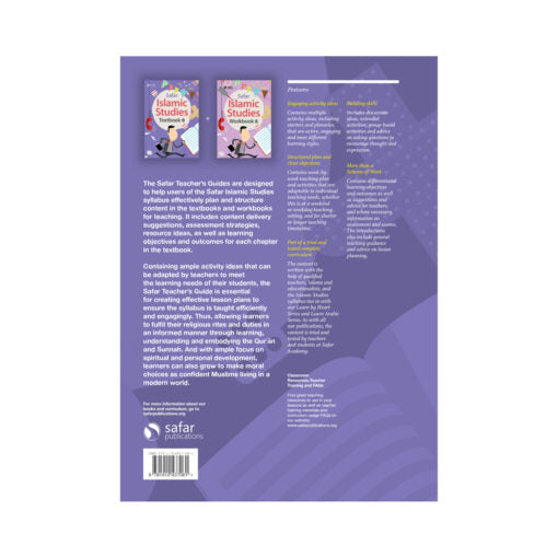 Safar Teacher’s Guide for Islamic Studies – Book 6