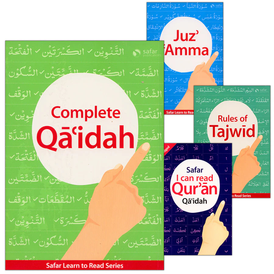 Learn to Read Series: South Asian Script (Set of 4 Books)