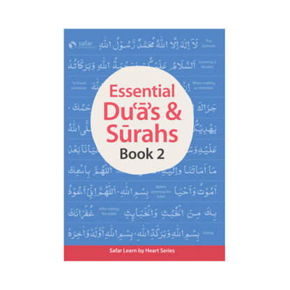 Essential Du'a's & Surahs-South Asian Script (Set of 2 Books)
