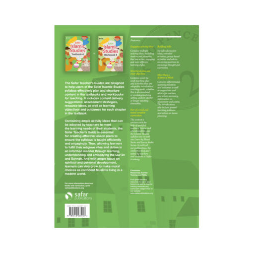 Safar Teacher’s Guide for Islamic Studies – Book 4